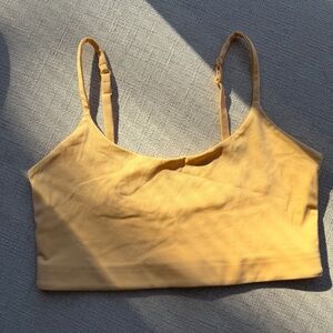 Girlfriend Collective Everyday Bralette in “Sunburst” color